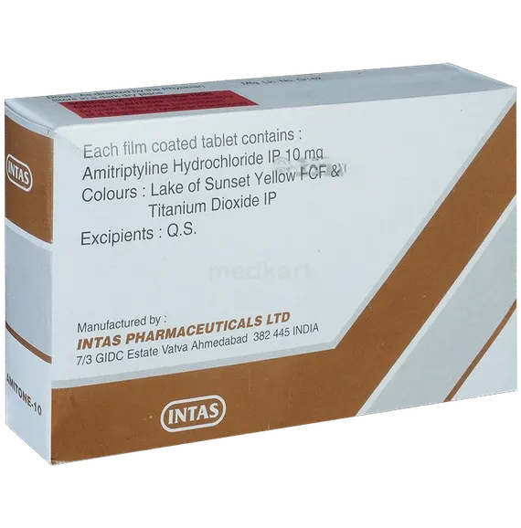 amitone 10mg tablet 10's